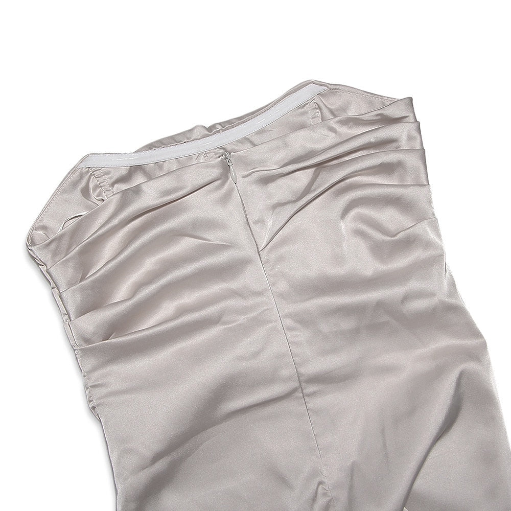 AYAKA MINI VESTIDO SIN TIRANTES