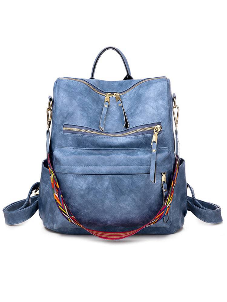 Bolso de piel sintética con diseño multiusos