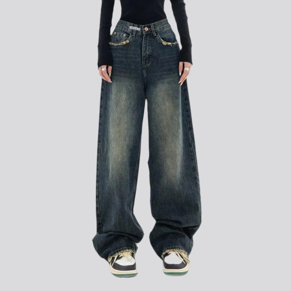 Modejeans für Damen mit hoher Taille