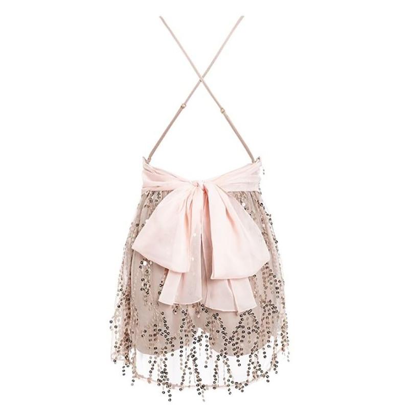Pailletten-Minikleid