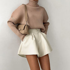 Shorts acampanados de cintura alta Just In Style