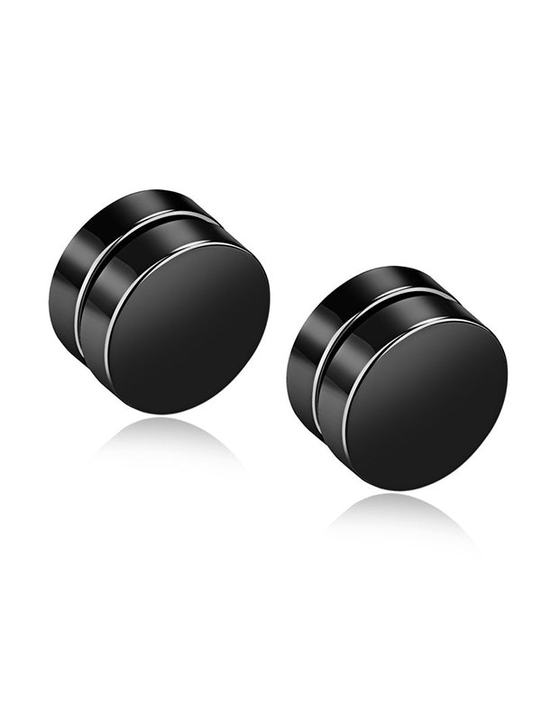 Schlichter magnetischer Ohrstecker für Herren