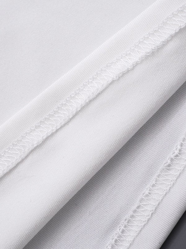 Bandeau-Top mit Spitzendetail