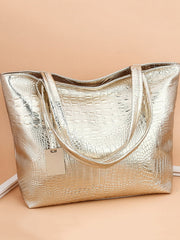 Tote Bag aus Krokodilleder