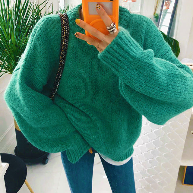 Pullover in Bonbonfarben