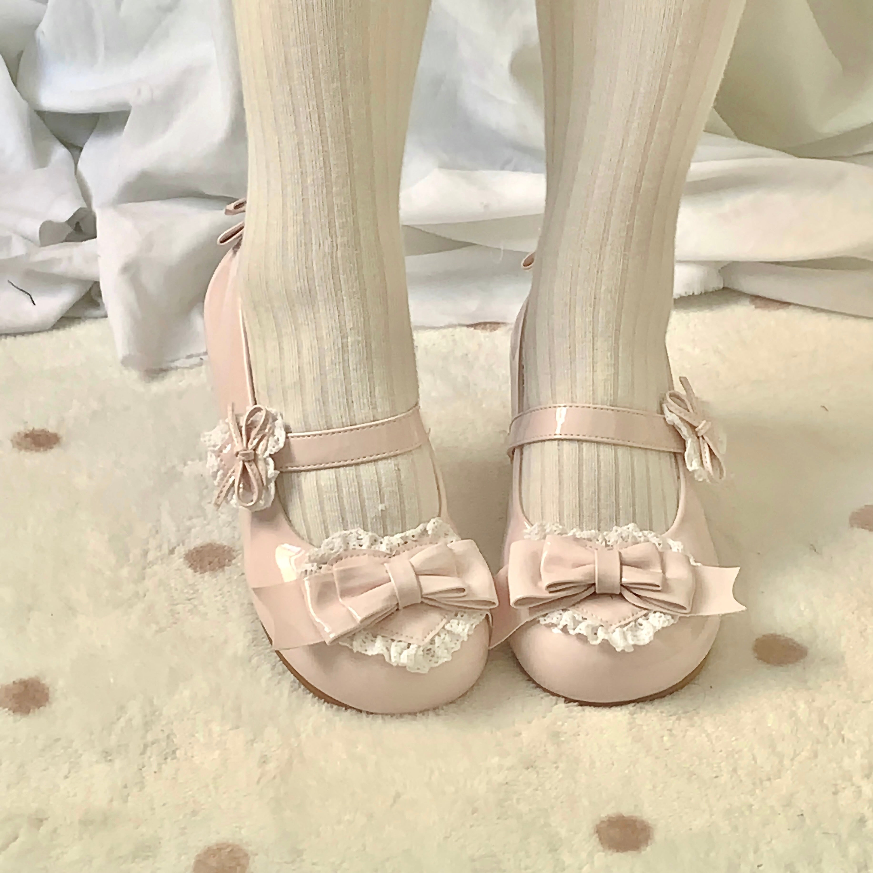 Sweetheart Dream♡Mittelhohe/flache Absätze