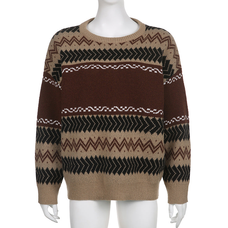 Ästhetischer Pullover im 90er-Jahre-Stil