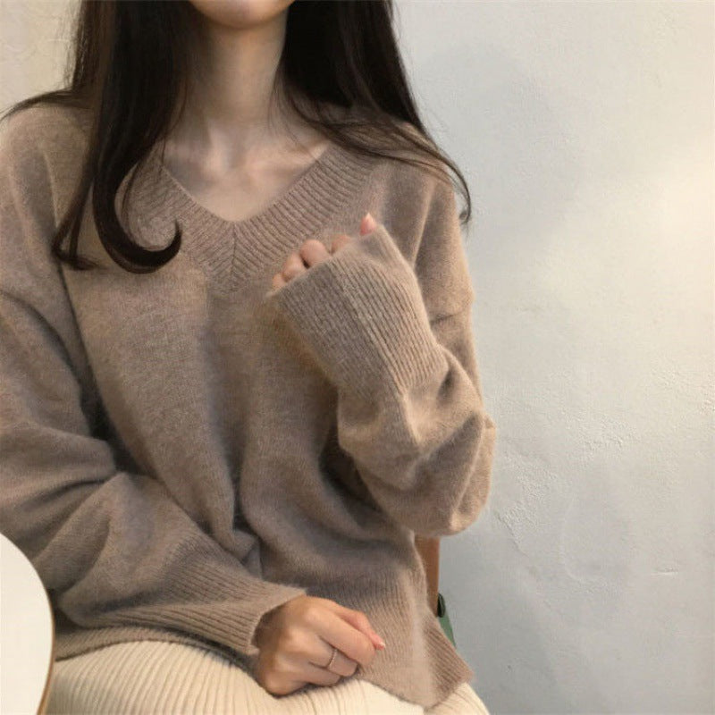 Dark Academia Oversize-Pullover