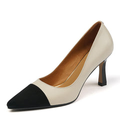 Abby Pumps mit mittelhohem Absatz und Kappe