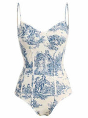 Carson Swimsuit & Ruffle Skirt Set