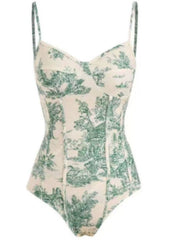 Carson Swimsuit & Ruffle Skirt Set