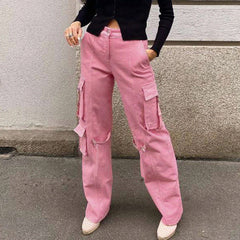 Größenfreundliche Y2K-Cargohose