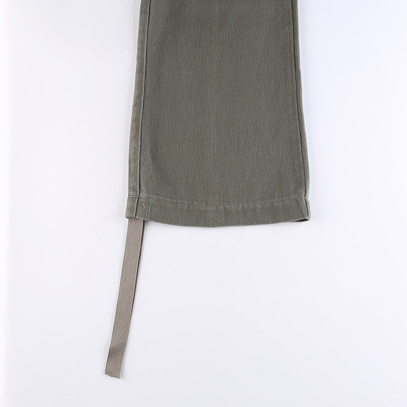 Vintage Cargojeans mit Taschenaufnäher