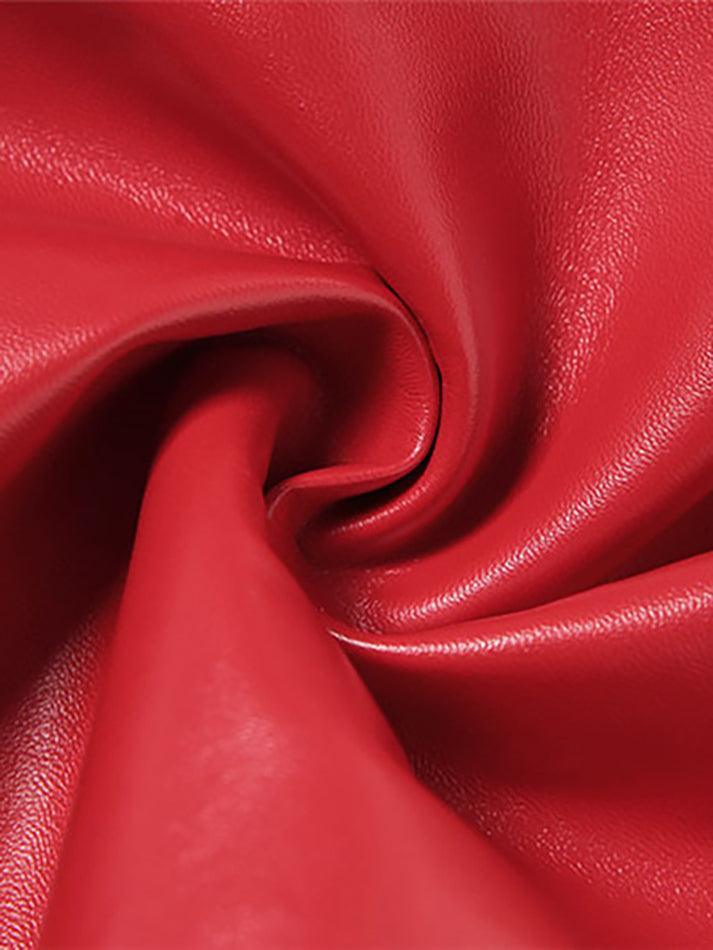 PU-Hose mit Cut-outs und Schnürung