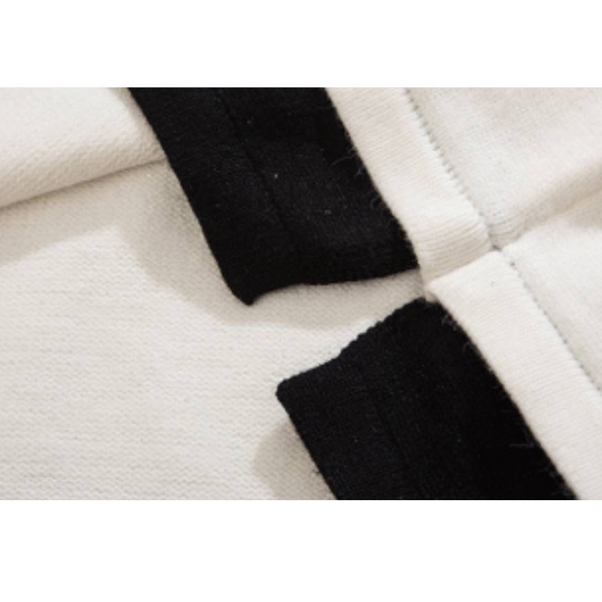 Suéter casual con cuello falso de dos piezas