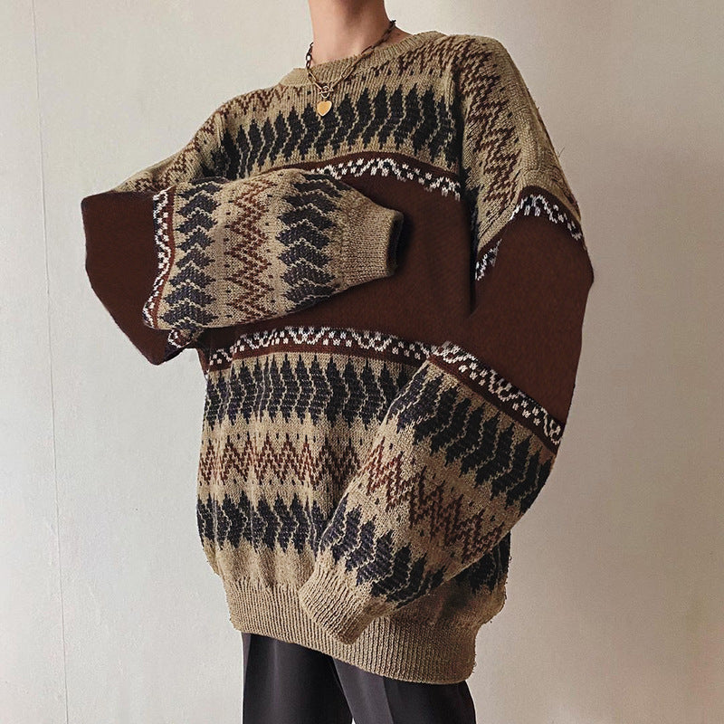 Ästhetischer Pullover im 90er-Jahre-Stil