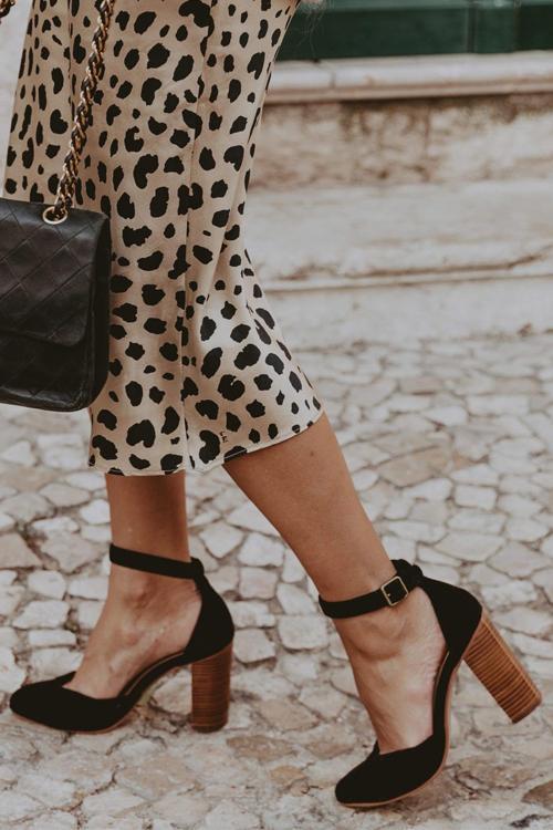 Tacones apilados Topline 