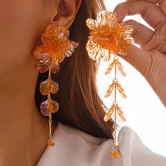 Pendientes de flores 