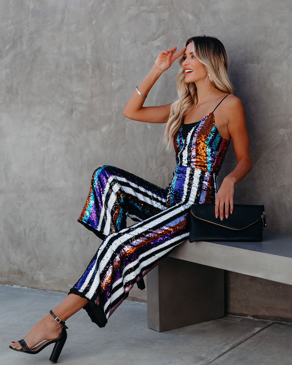 Fashion Authority Sequin Jumpsuit - FINAL SALE Ins Street