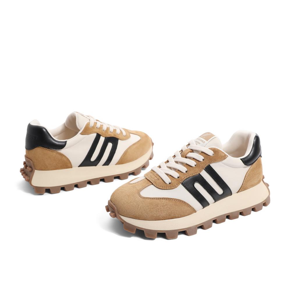 Front Lace-up Retro Sports Sneakers Newgew