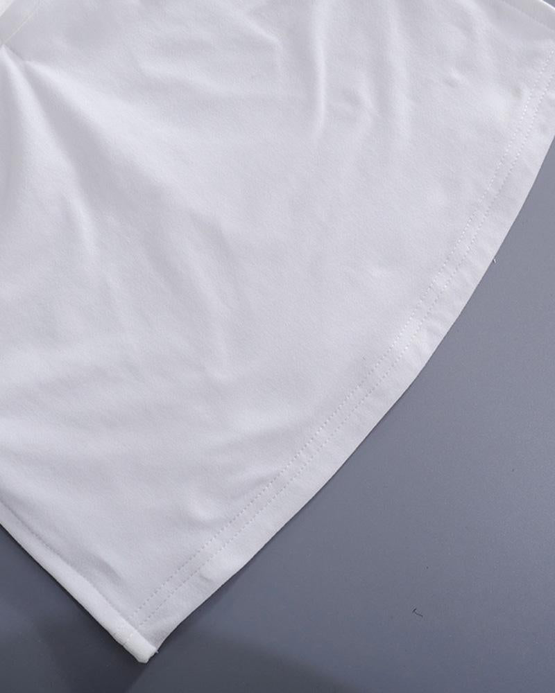 Camisole-Top mit Seitenschlitz