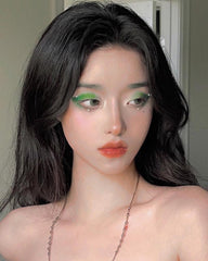 Gesichtsverzierungsaufkleber mit Perleneffekt