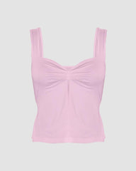 Camisole-Top mit Seitenschlitz