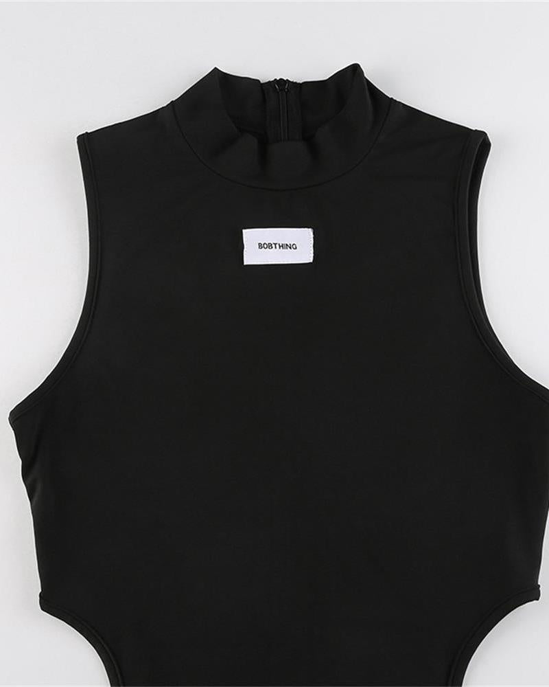 Baddie But Goldie Body mit Cut-Out
