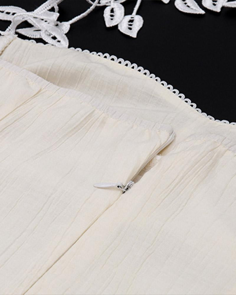 Kitchingham Neckholder-Rüschenkleid