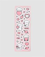 Fluffy Doggo Süßes Sticker-Sortiment