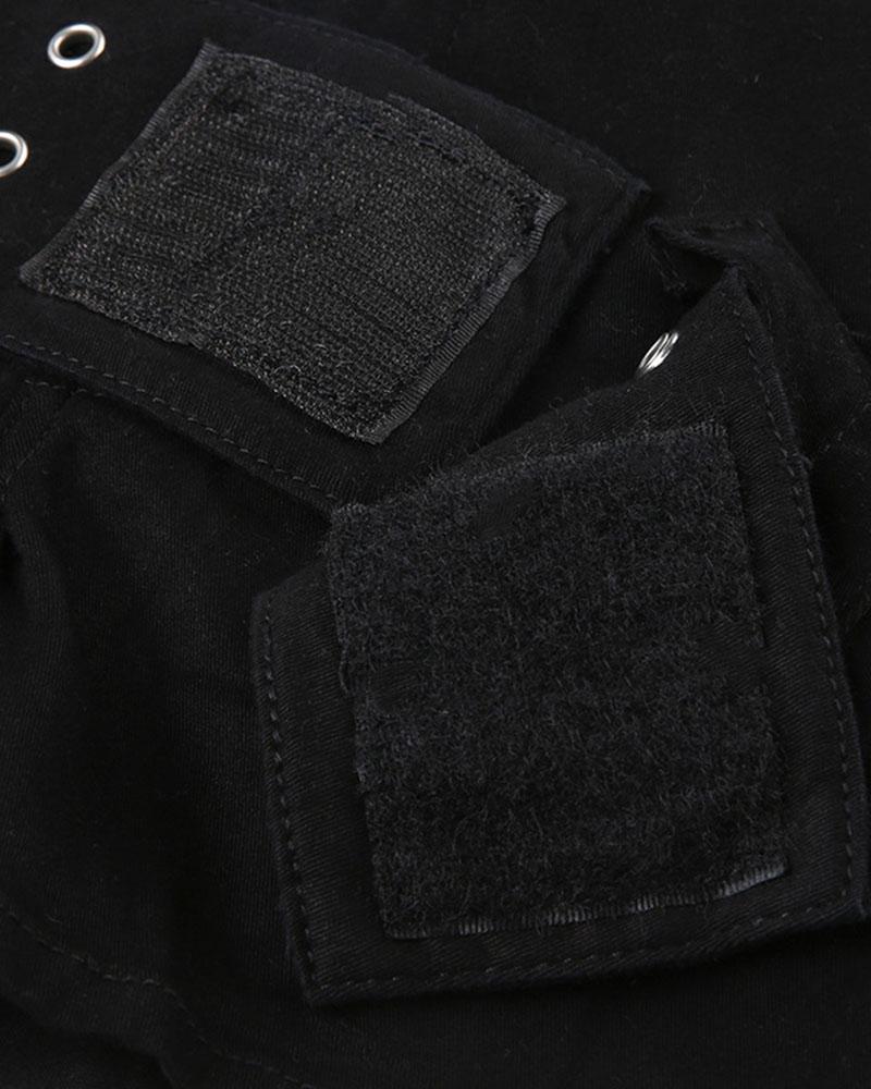 Cerulea Mini-Shorts