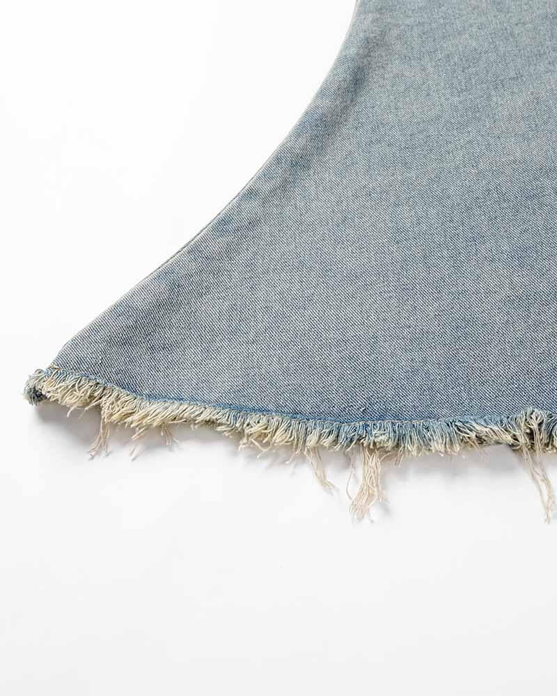 Sageborn Maxi-Jeansrock