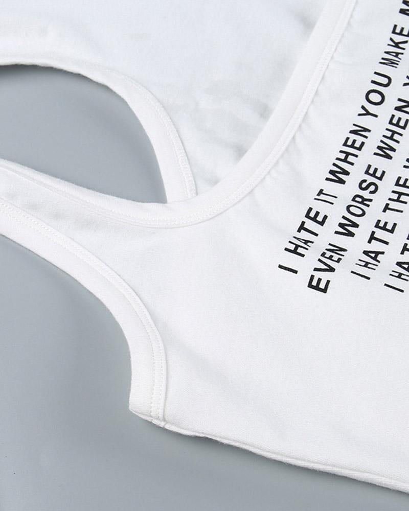 Ich hasse es, dass ich dich liebe, Baby Tank Top