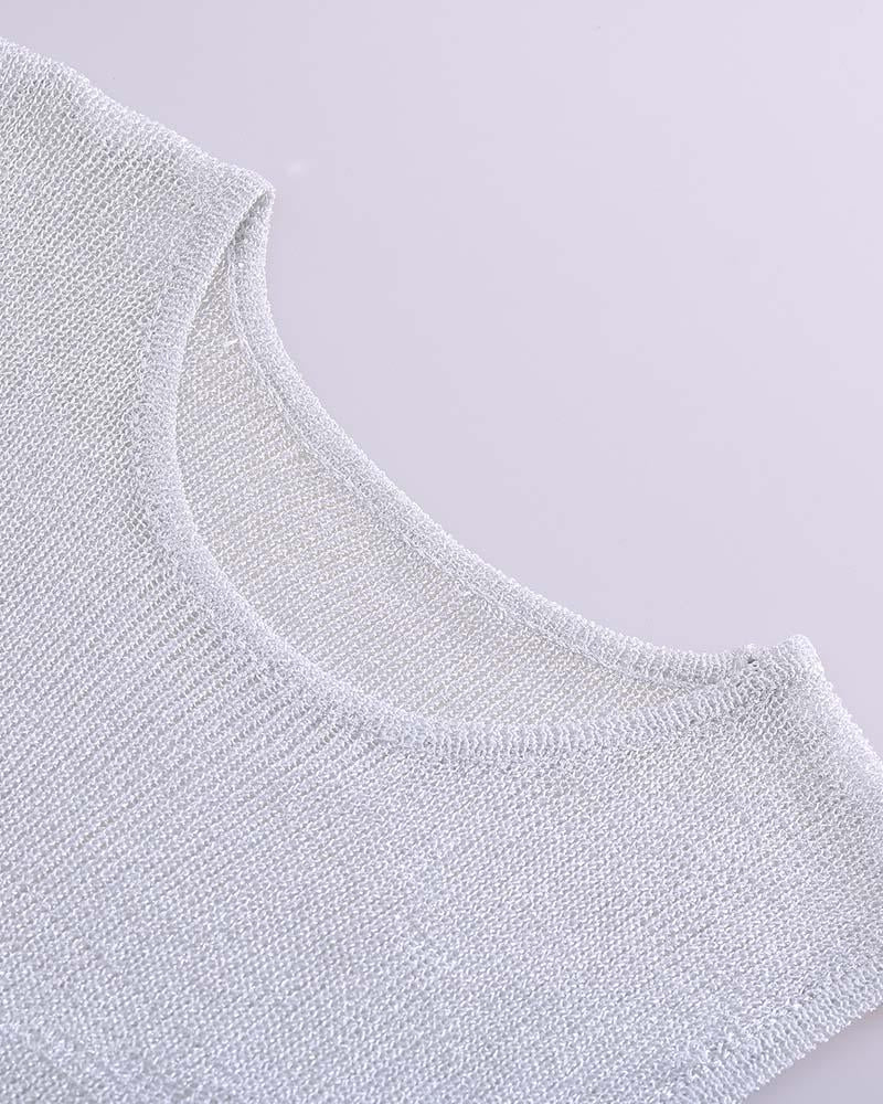 Fortuna Moon Mesh-Oberteil