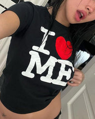 Camiseta I Heart Me 