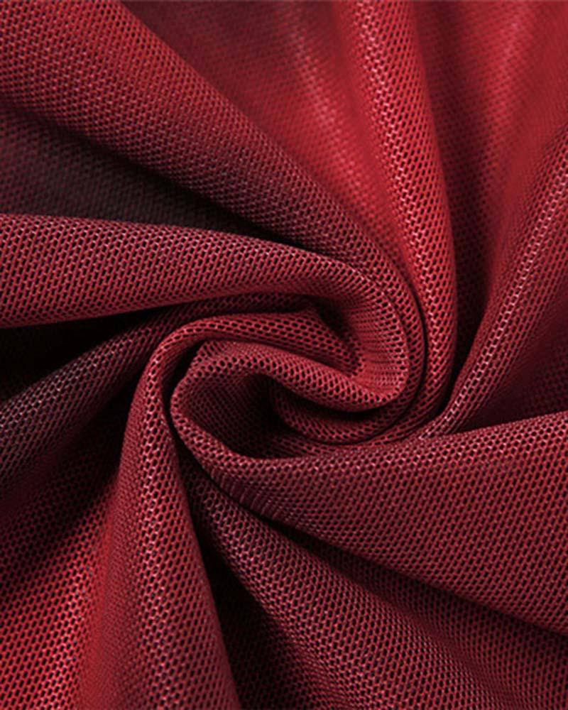 Sharmila Illusion Mesh-Kleid
