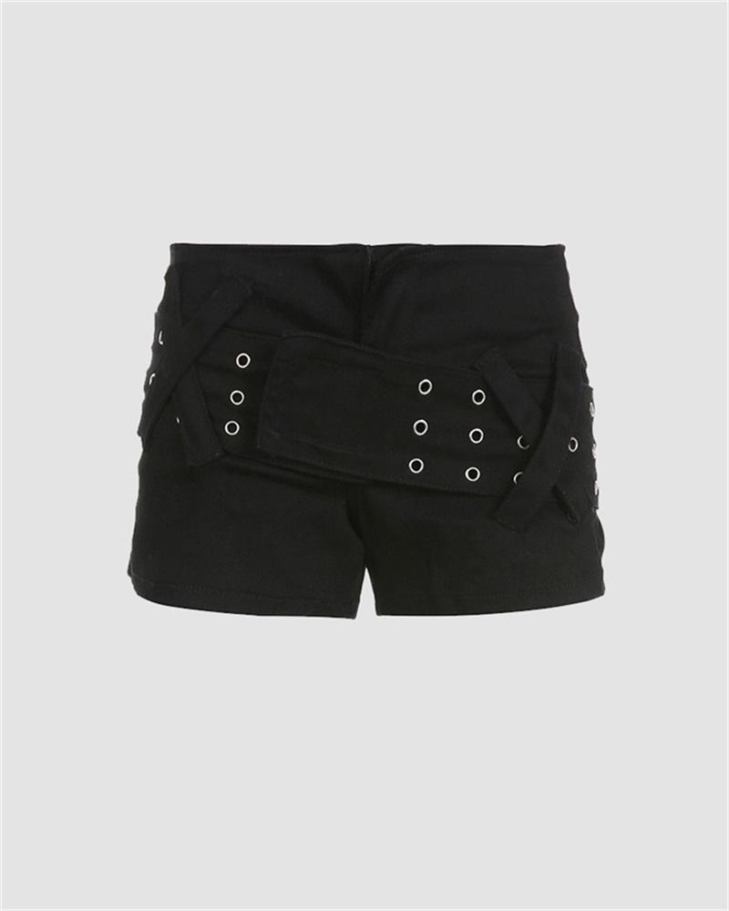 Cerulea Mini-Shorts