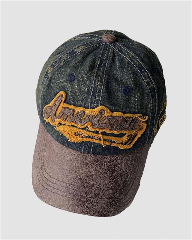 Gorra de mezclilla americana 