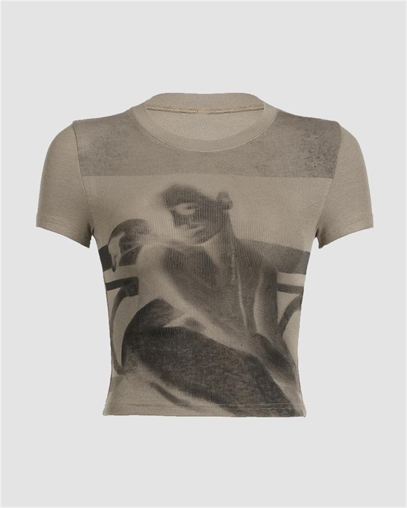 Camiseta gráfica Summer Babe 
