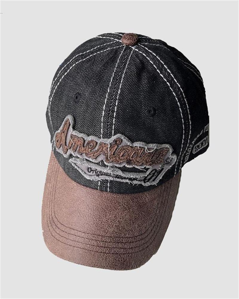 Gorra de mezclilla americana 