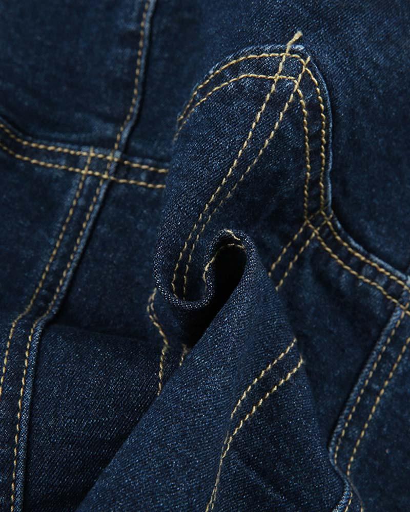 Vedette Denim-Korsett-Top