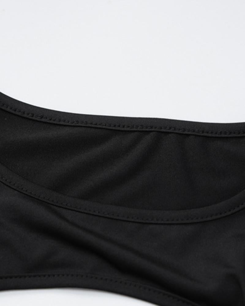 Figurbetontes Kleid mit Cut-Outs für Musikfestivals