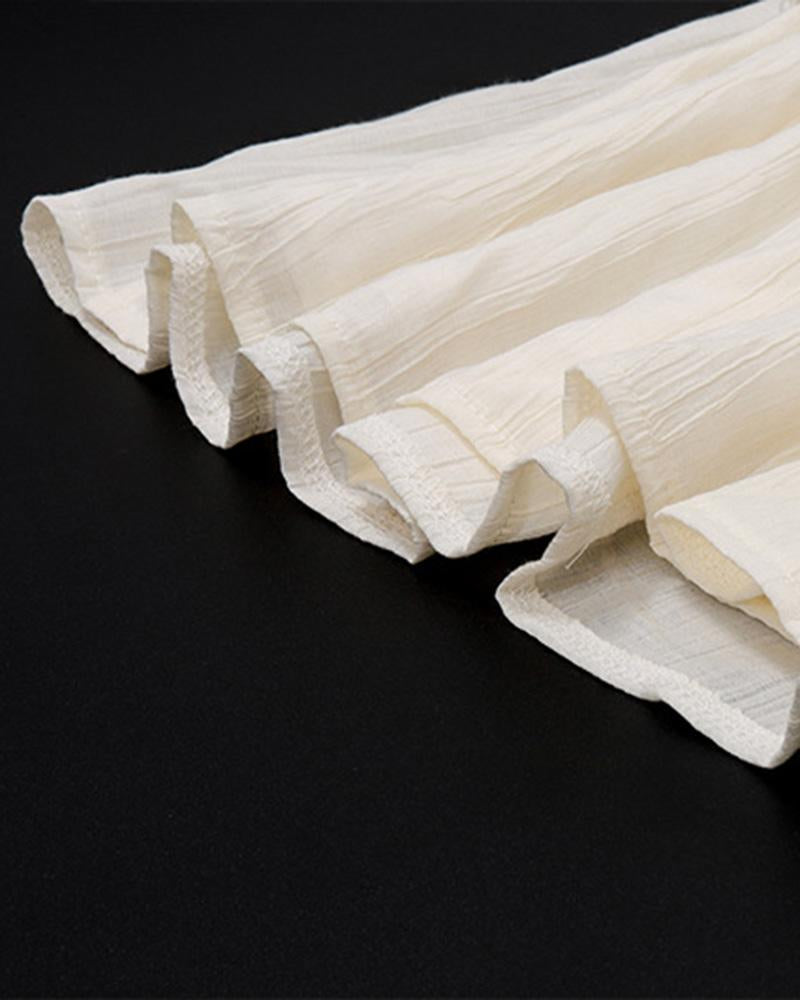 Kitchingham Neckholder-Rüschenkleid