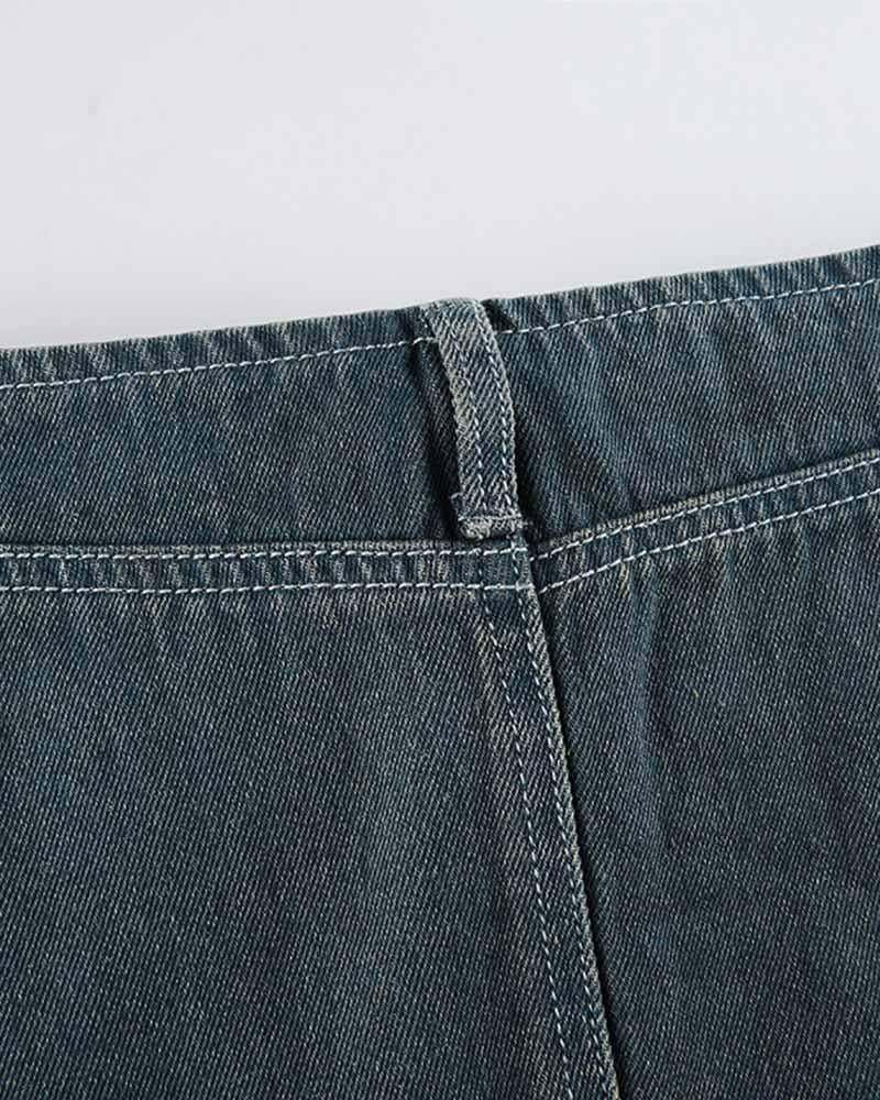 Stellaura Micro Mini-Jeansrock