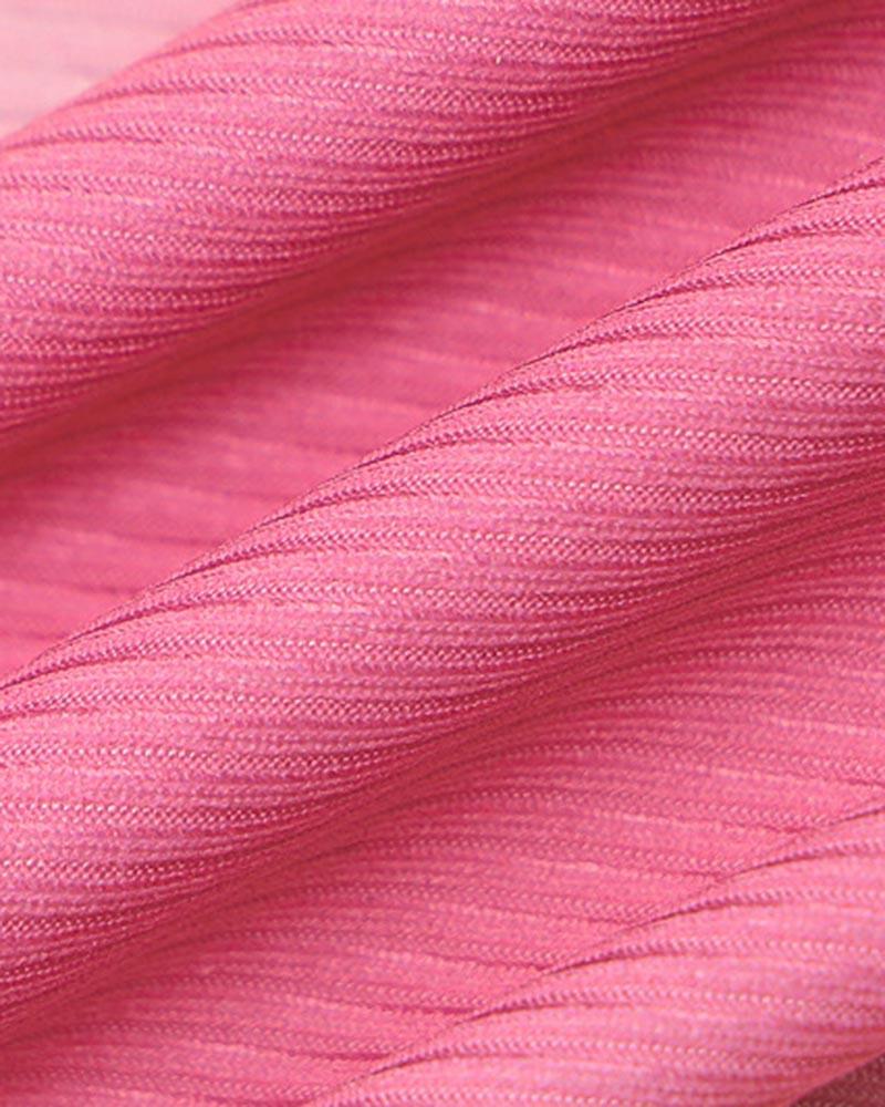 Vestido largo con abertura y degradado color tierra 