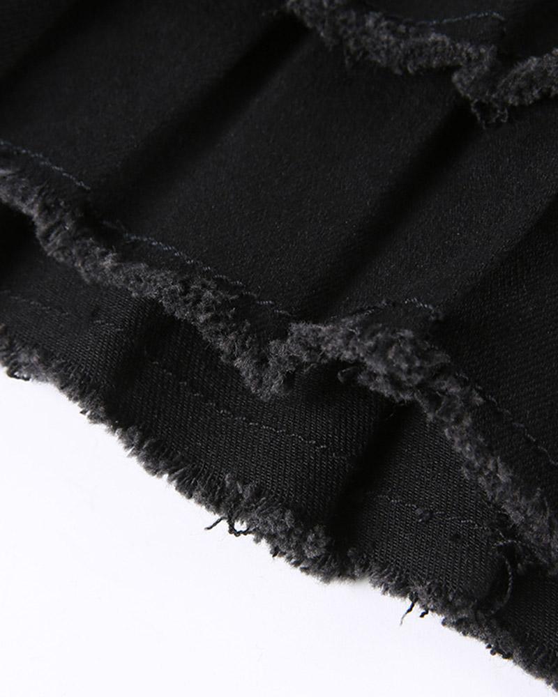 Alickina Grunge Mini Skirt