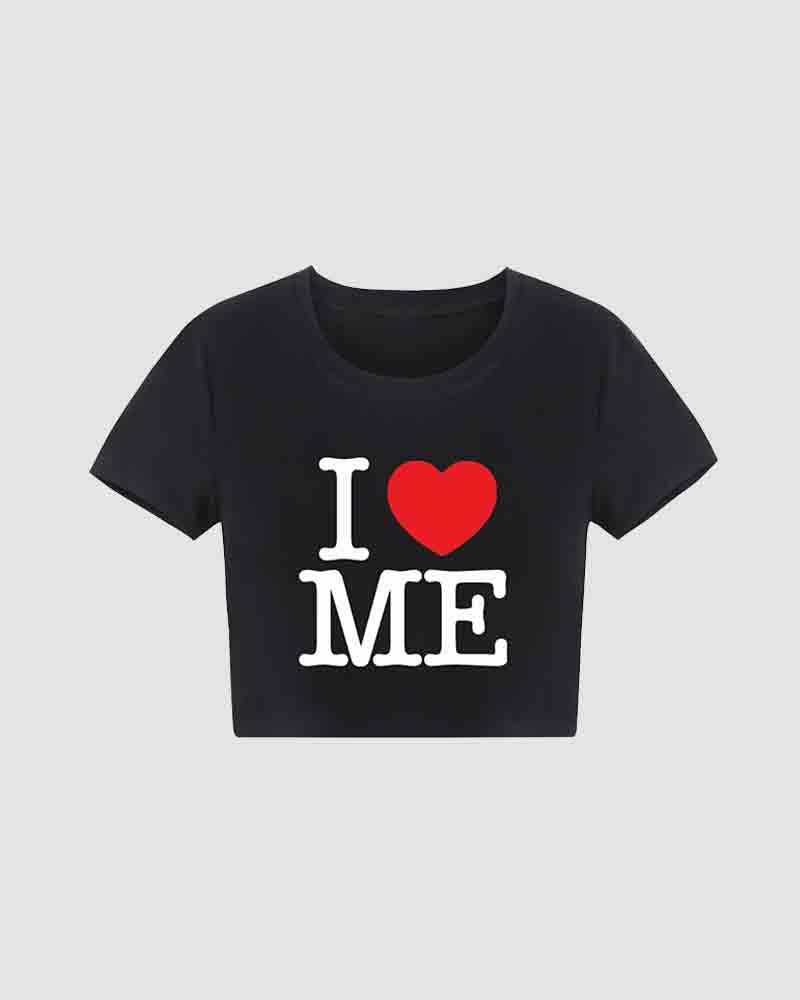 Camiseta I Heart Me 