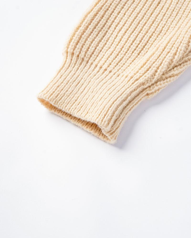 Aelani – Strickjacke mit Statement-Taschen