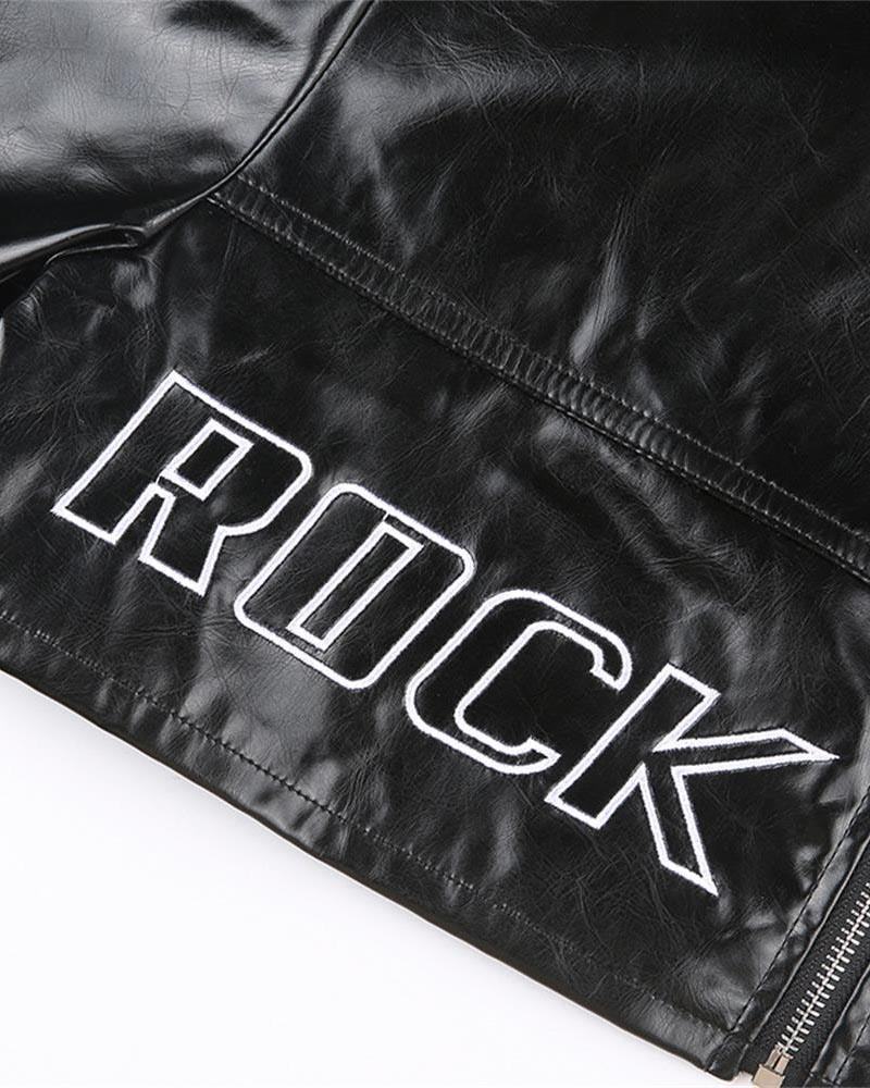 Steamgal Rockmore Kunstlederjacke