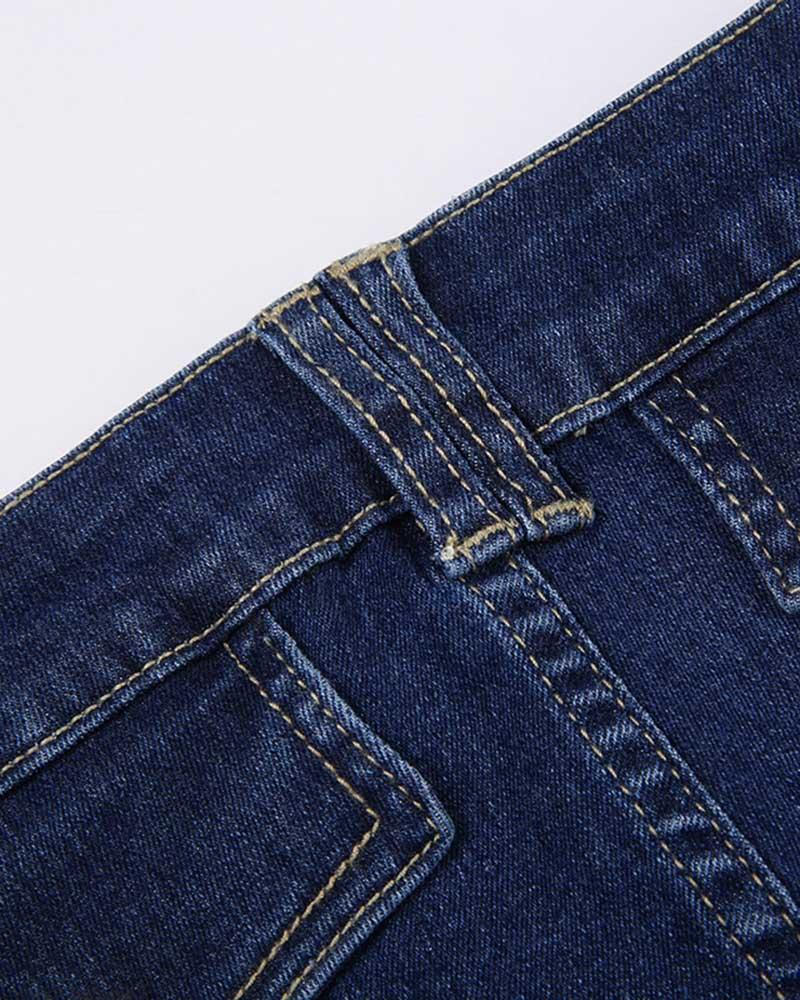Pantalones cortos de mezclilla utilitarios 